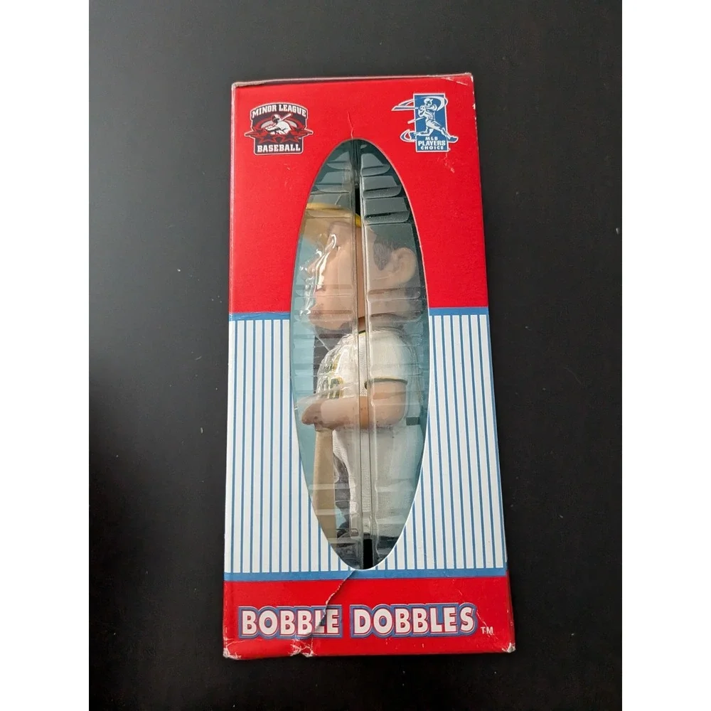Jason Giambi Tacoma Tigers Genuine Hand Painted BobbleHead Doll‎ Minor League BB